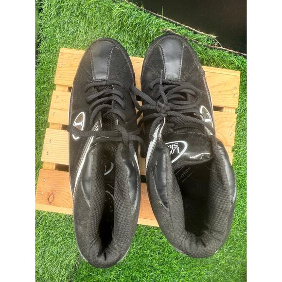Louisville Slugger - Black/ Gray/ White - Cleats - Size 9M